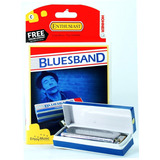 Armonica Plateada Hohner Blues Band Tono C Do Cv