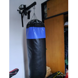 Bolsa De Boxeo Sonnos, Soporte De Pared Y Guantes 