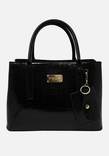 Bolsa Bebe Grande Con Monedero Aubrey Croco Satchel Original