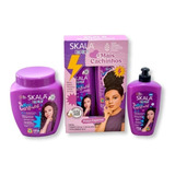 Kit Skala Mais Cachinhos Creme + Shampoo + Cond. + Pentear