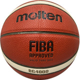 Balón De Baloncesto Molten B6 G4000 Profesional Cuero #6
