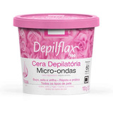 Cera Depilatória Micro-ondas Rosas Depilflax  100g