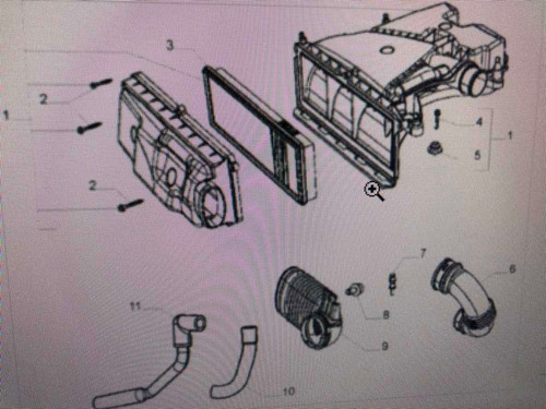 Filtro De Aire Fiat 500 Sport Lounge Motor 1.4 16v Original Foto 4