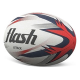 Pelota Rugby Flash Attack Roja Y Azul + Entrenamiento 