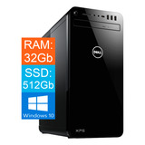 Desktop Dell Core I5 9 Geração Xps 32gb Ddr4 Ssd 512gb