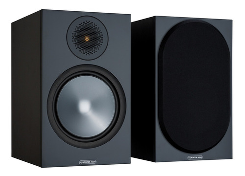 Monitor Audio Bronze 100 6g Par De Caixas Bookshelf Preto