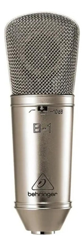 Micrófono Behringer B-1 Condensador Cardioide Color Oro