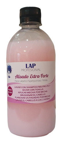 Alisado Extra Forte Linea Lap Profesional 500ml