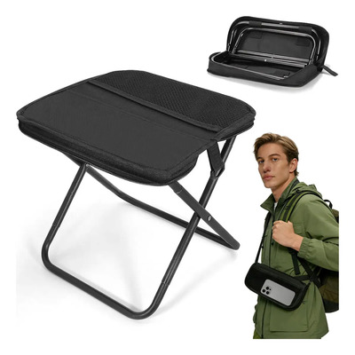 Silla Banco Plegable Portatil Antideslizante Exterior Camp,taburete De Camping Con Cremallera,taburete Plegable Portátil Estilo Extralargo,para Viajes Senderismo Pesca Picnic Barbacoa | MercadoLibre