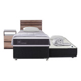 Cama Nido 1.5 Plazas Cic Ortopedic + Set Ares + Set Textil