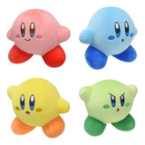 4pcs Kirby Boneca Pelúcia Brinquedo Presente Para Crianças