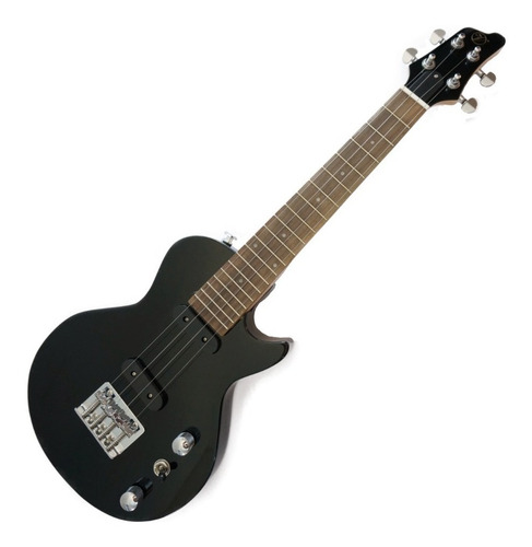 Ukelele Electrico Vorson Flpuk2 Tipo Les Paul 4 Cuerdas