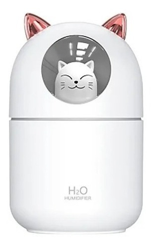 Gato Humidificador Aromaterapia Difusor + Aroma De Regalo