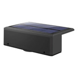 W New Solar Step Lampara De Pared Exterior Garden D 6001