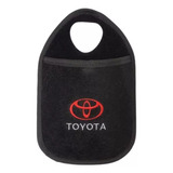 Lixeira Câmbio Automotiva Carpete Logo Bordada  Toyota 