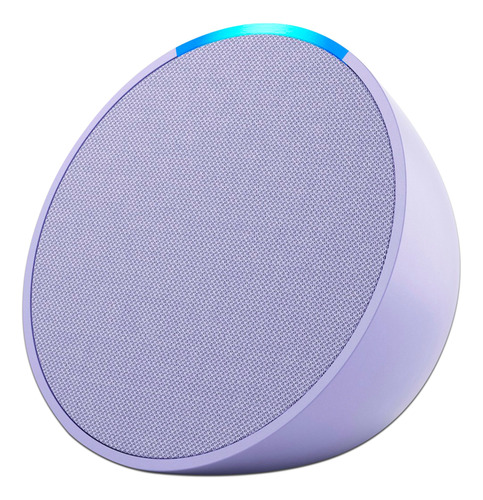 Bocina Inteligente Amazon Echo Pop. Color Lavanda.