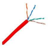 Belden Cable Utp Cat6 23awg Riser-cmr Rojo 2412 002a1000