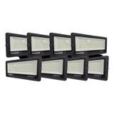 Kit 8 Refletor Led Alta Potencia 1000w 6500k