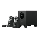 Sistema De Alto Falantes Multimídia Subwoofer Logitech Z313