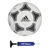 Kit Bola Futebol Campo adidas Tango Rosário + Bomba De Ar Cor Branco/azul