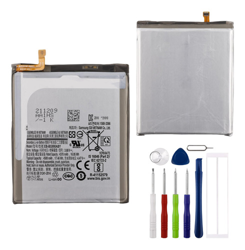 Sbateria De Repuesto Para Samsung S21 Fe 5g Sm-g990u& Sm-g99