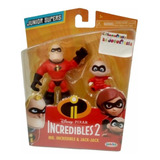 Muñecos Los Increíbles 2 Mr. Increible Jack Jack Jakks