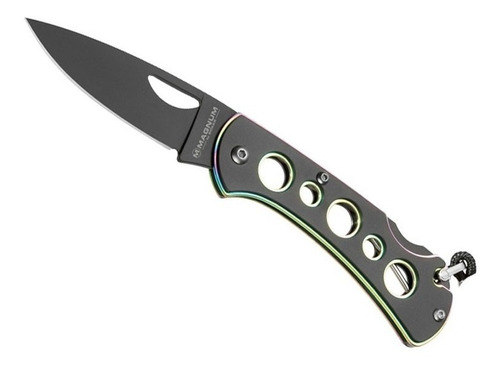 Navaja Boker Magnum Dark Rainbow Folding Iridiscente C/segur Color Negro