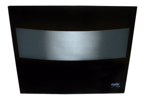 Vidrio Visor Cocina Escorial Master Full Negro 49.9x42.3cm 