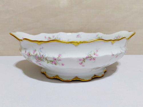 Ensaladera Porcelana Limoges Teodore Haviland 29 X 9.5 Cm