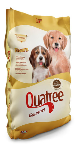 Ração Para Cães Quatree Gourmet Filhotes 15kg