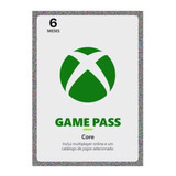 Xbox Game Pass Core 6 Meses Código