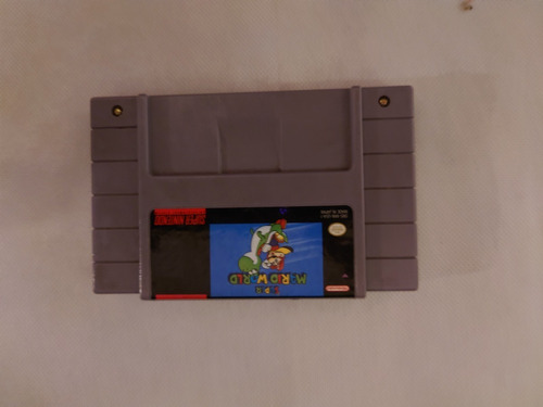 Super Mario World Snes Buen Estado