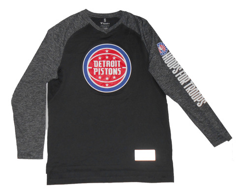 Remera Deportiva - L - Detroit Pistons - Original - 156