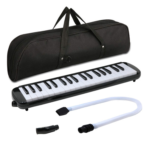 Dluca M37bk 37 Key Melodica Con Estuche Negro