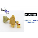 Gotoh Clavijero Para Guitarra Eléctrica 3x3 Locking Sd90