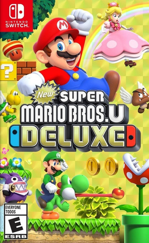 New Super Mario Bros U Deluxe Nintendo Switch Nuevo