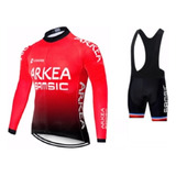 Uniforme Ciclismo Jersey + Badana Tirantes Gel 9d Bicicleta 