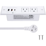 Regleta De Alimentación Empotrable Puerto Usb C De 18w...