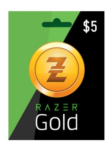 Tarjeta Razer Gold 5 Usd Antes Rixty. Entrega Inmediata