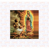 Azulejo Exterior/interior 20x20 Virgen De Guadalupe Ayudando