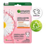 Mascarilla Calmante En Tela Hidra Bomb Garnier Skin Active 1 Tipo De Piel Sensible