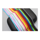 3x Protector Cable Espiral Colores Resorte Flexible Ajustabl