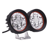 Luz Led Para Motocicleta Working Spot Light 12-80 V