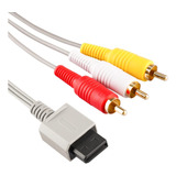 Cable Rca Audio Video Nintendo Wii / Wii U | 1.8 Mts