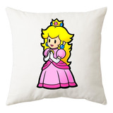 Mario Bros Princesa Peach Durazno Almohadon Friki Tu Eres