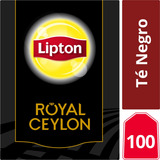 Lipton Té Negro Royal Ceylon 100 Bolsitas