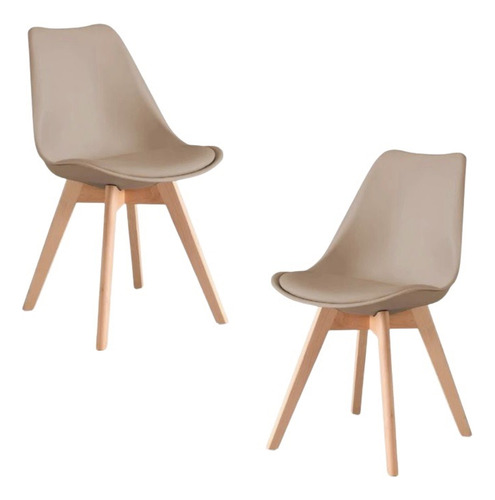 Pack 2 Sillas Eames Tulip