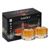 Vaso De Whisky Cristal X2