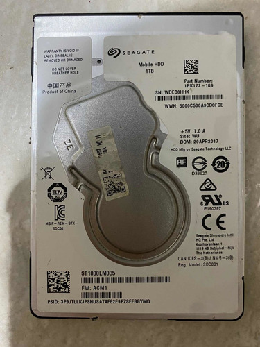 Hd Seagate 1tb