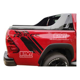Calcos Franjas Rocco Compatible P/ Toyota Hilux Ploteoya